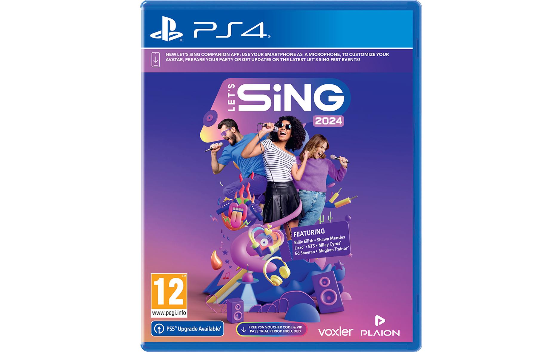 Let's Sing 2024 International VersionAnspruchsvolles Karaoke-Spiel für die PlayStation 4