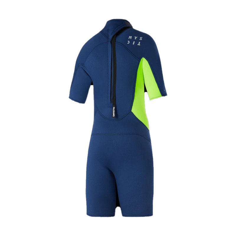 Shorty Junior Mystic Star Backzip 3/2mm Night Blue