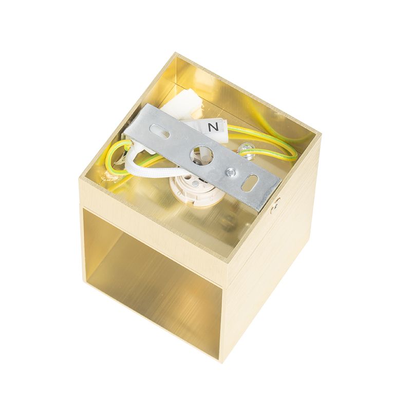 Moderne wandlamp goud met lichteffect - Transfer