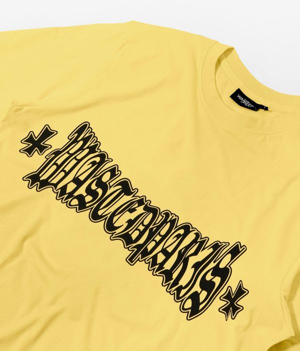 Wasted Paris London Cross T-Shirt (cab yellow)