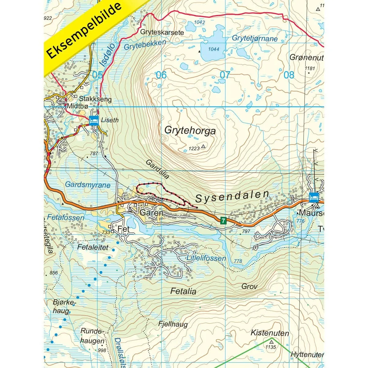Nordeca Topo 3000 1:50 000 Topo 3000