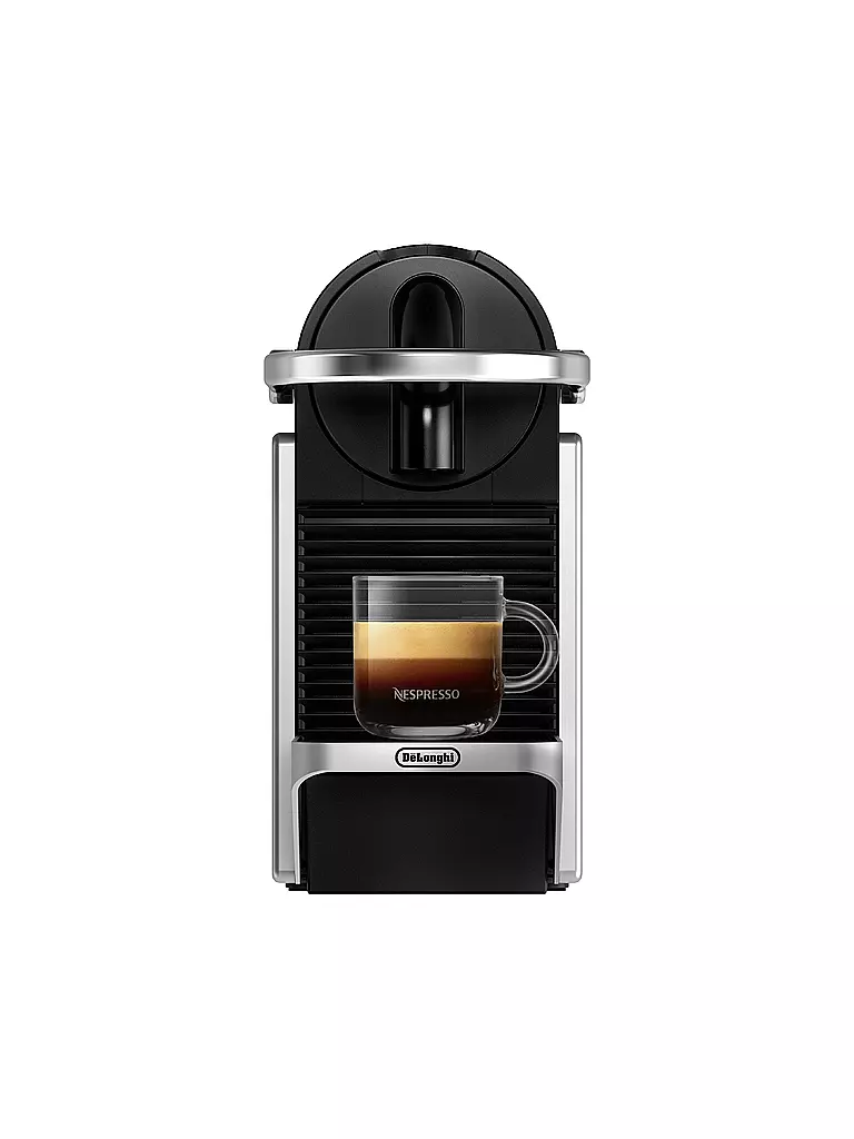 DELONGHI Nespresso Kaffeemaschine PIXIE EN127.S Silber silber