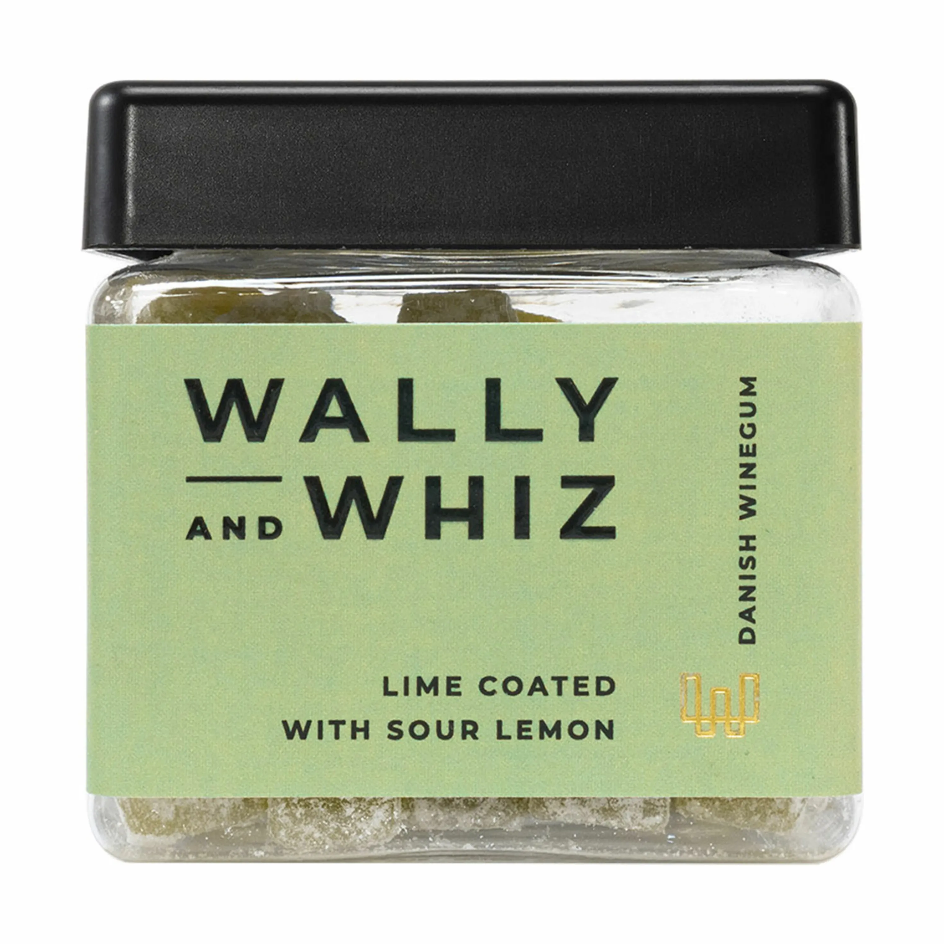 Wally and Whiz Vingummi - Lime med sur citron