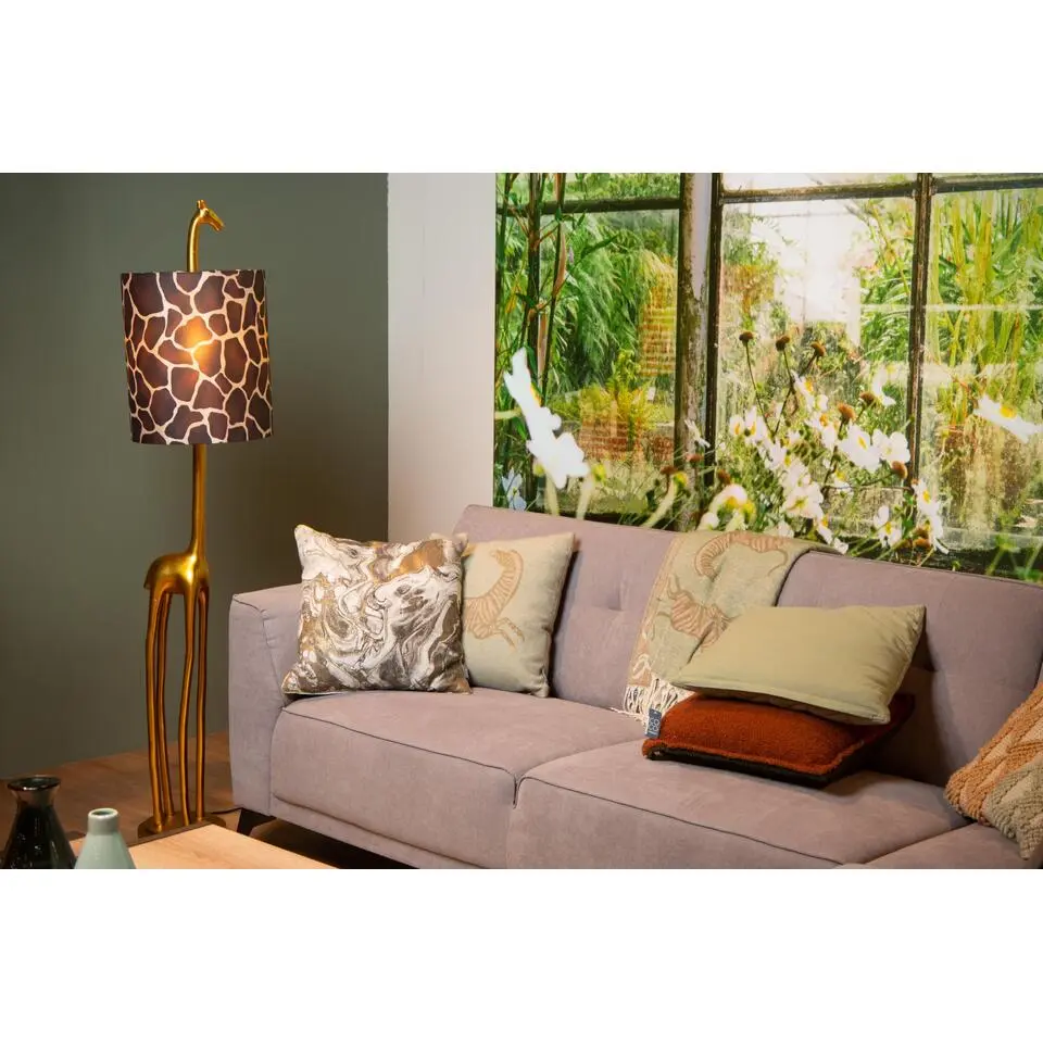 Lucide EXTRAVAGANZA MISS TALL Vloerlamp - Mat Goud / Messing