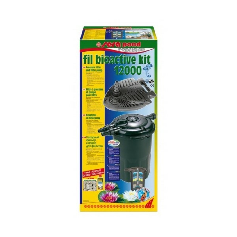 Sera set 12000 filtre à pression pond fil bioactive