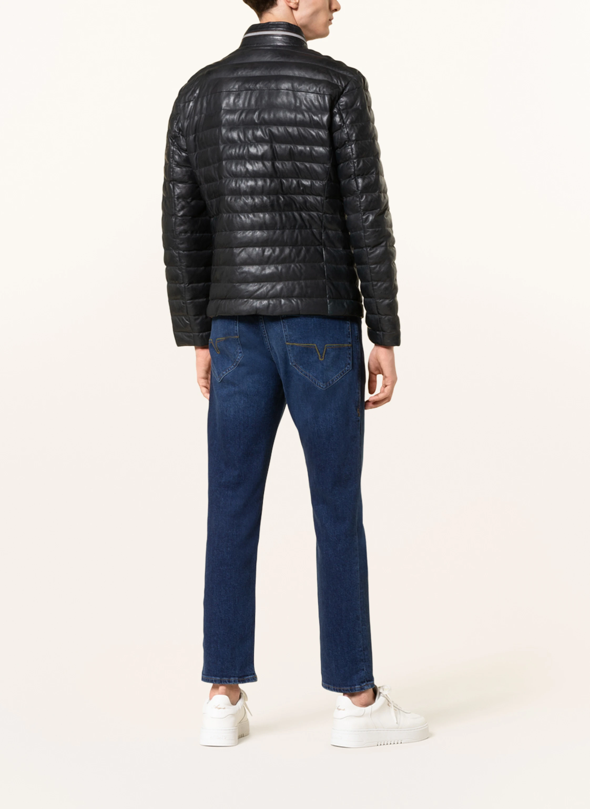 MILESTONE Lederjacke MS-MALIK mit SORONA®AURA-Isolierung