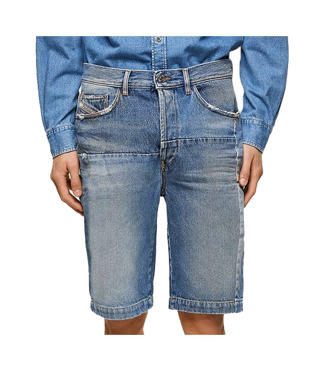 Short bleu Homme Diesel D-macs