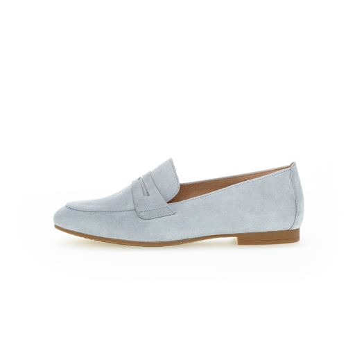 Gabor Ruskindsloafers, Aquamarin, 38.5