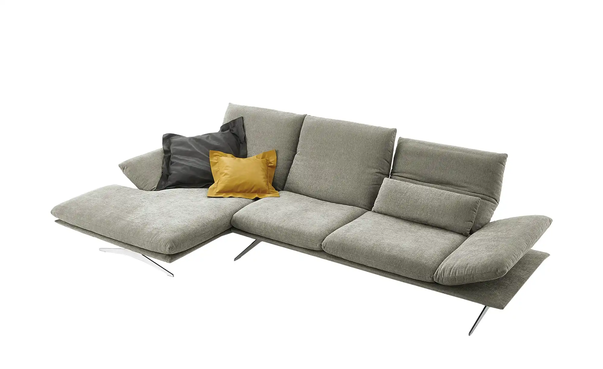 KOINOR Ecksofa aus Flachgewebe Francis