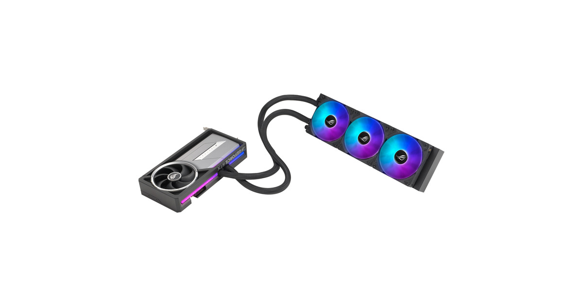 ASUSROG Astral LC GeForce RTX 5090 OC grafische kaart  (3x DisplayPort, 2x HDMI 2.1, DLSS 4)