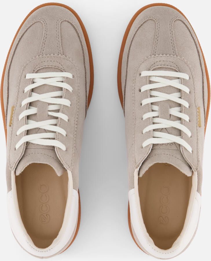 ECCO Soft 11 Sneakers grijs Nubuck Dames