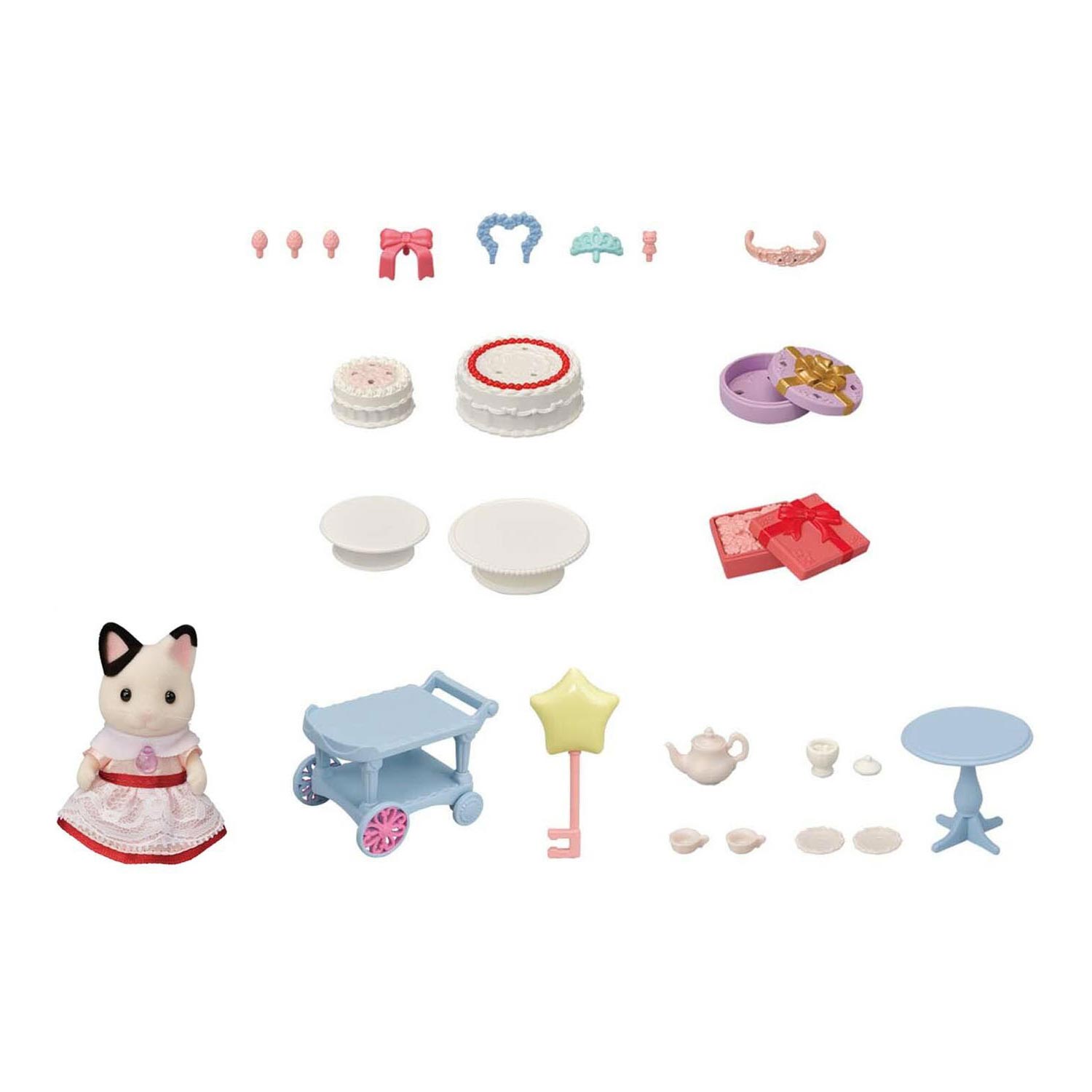 Sylvanian Families 5646 Feest Set - Kat Meisje in Smoking
