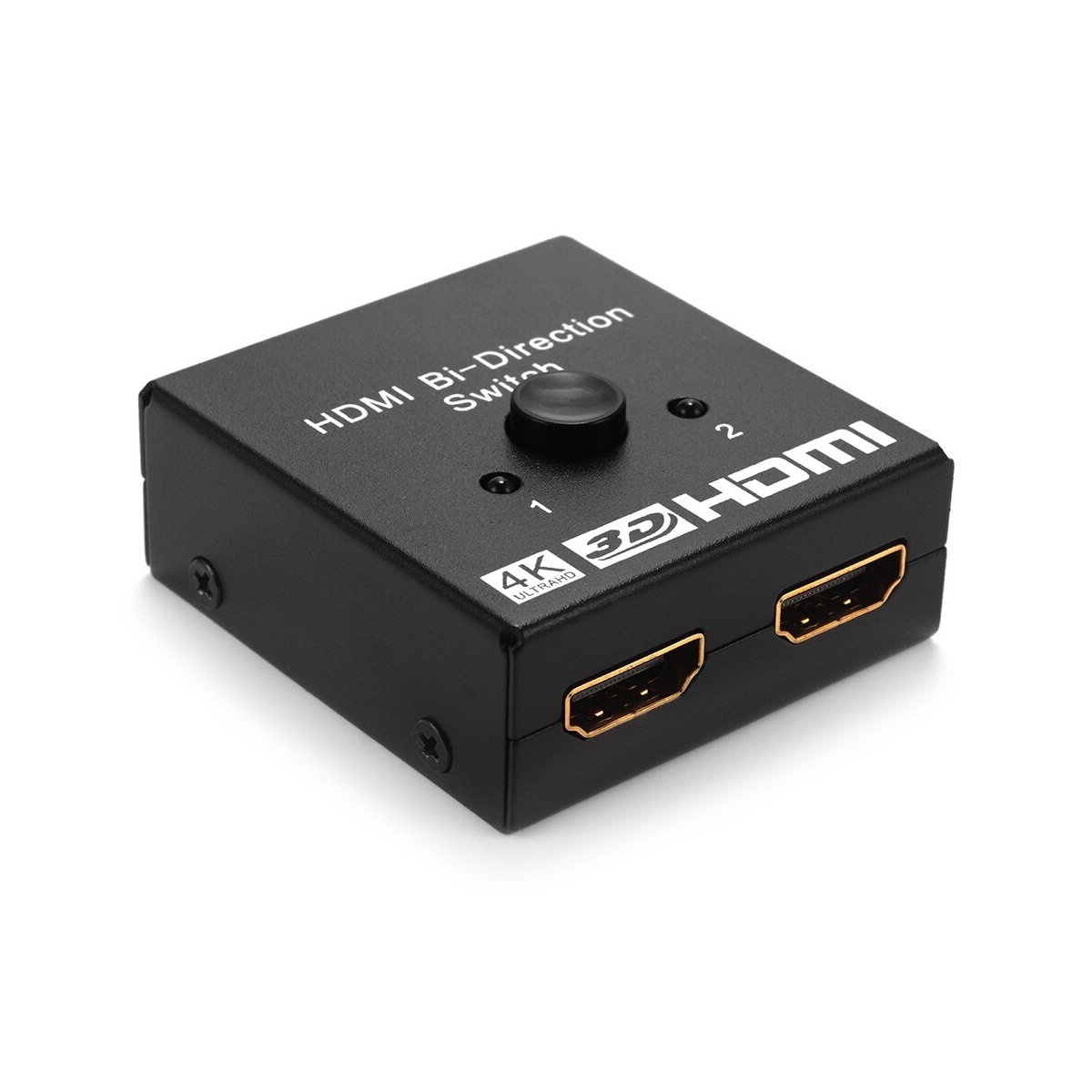 HDMI toveis splitter/bryter 2x2