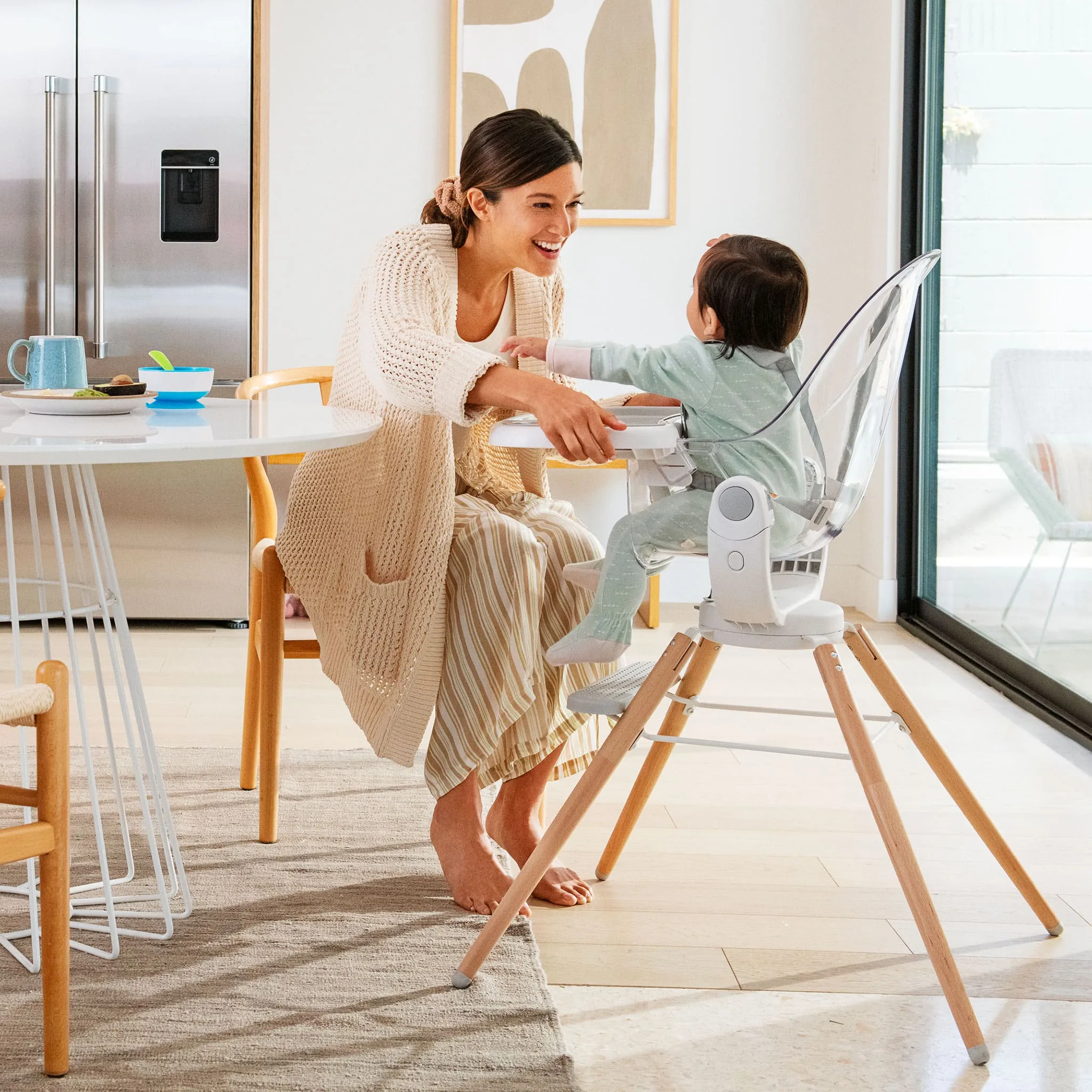 Munchkin Chaise Haute Miracle® 360° - Cloud