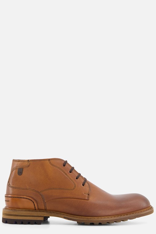 Floris van Bommel Crepi 11.14 Veterschoenen cognac