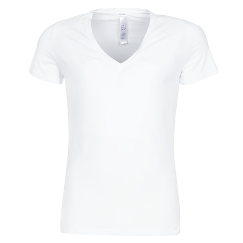 Hom - SUP' COTTON TSHIRT COL V PROFOND - Blanc