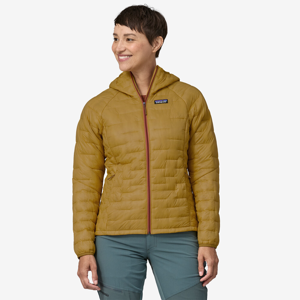 Damen-Micro-Puff-Hoodie