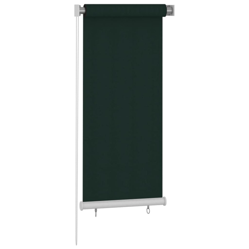 Store roulant d'extérieur 60x140 cm vert foncé pehd