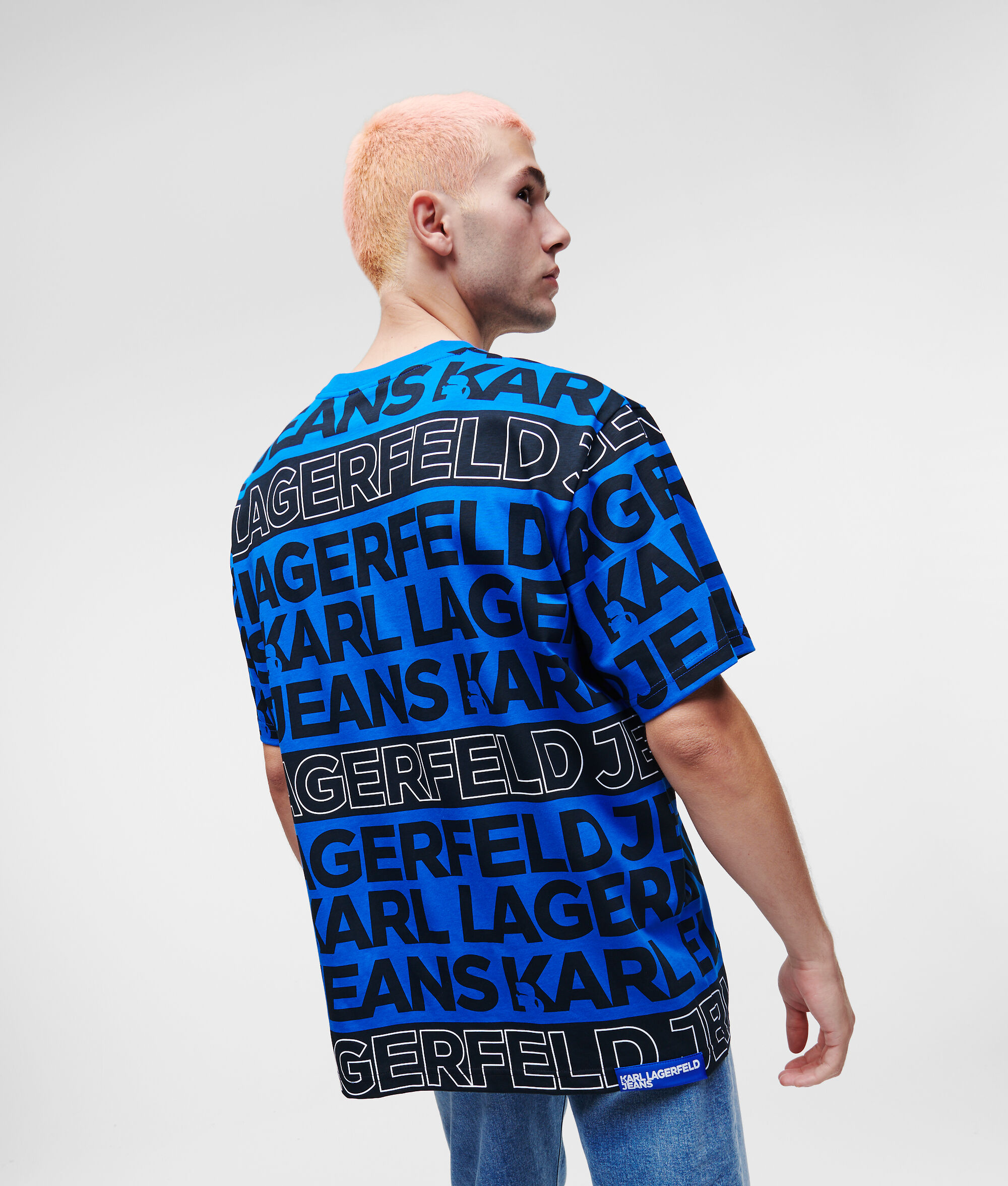 T-SHIRT LOGO KLJ FAÇON ALL-OVER