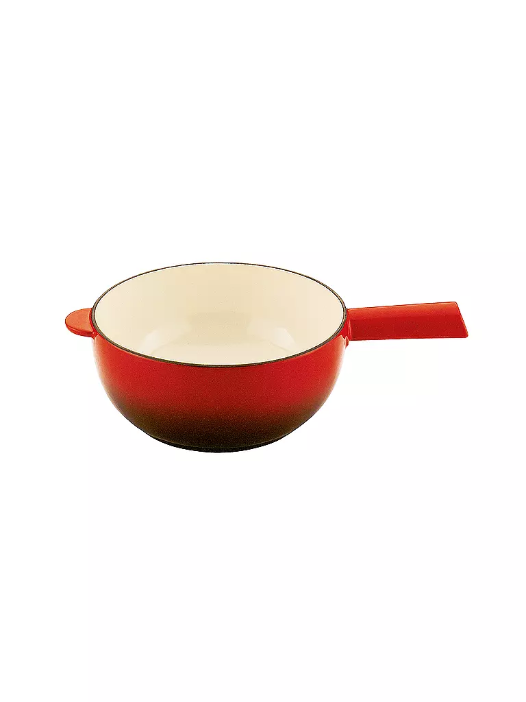 SPRING Fondue Guss Caquelon 20cm Rot rot
