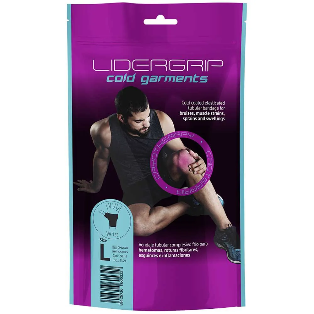 Joelheira de compressão Lidergrip Cold Garments