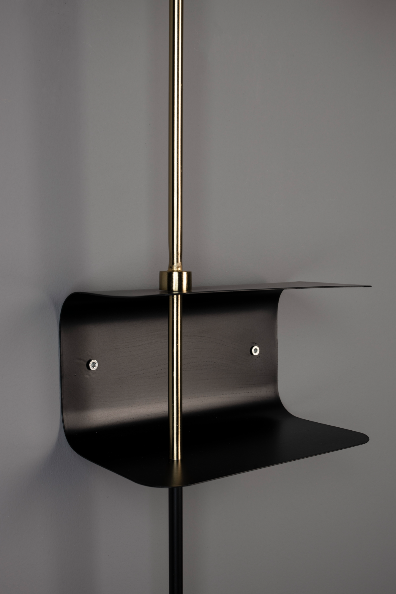 Wandlamp Shaw zwart