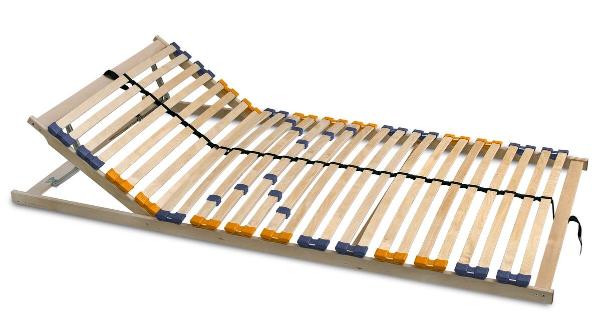 Coemo Lattenrost MULTIRA 28 Federleisten Kopfteil verstellbar 100 x 200 cm