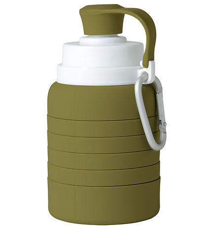 Mininor Foldbar Drikkedunk - Silikone - 200-500 ml -  Grøn