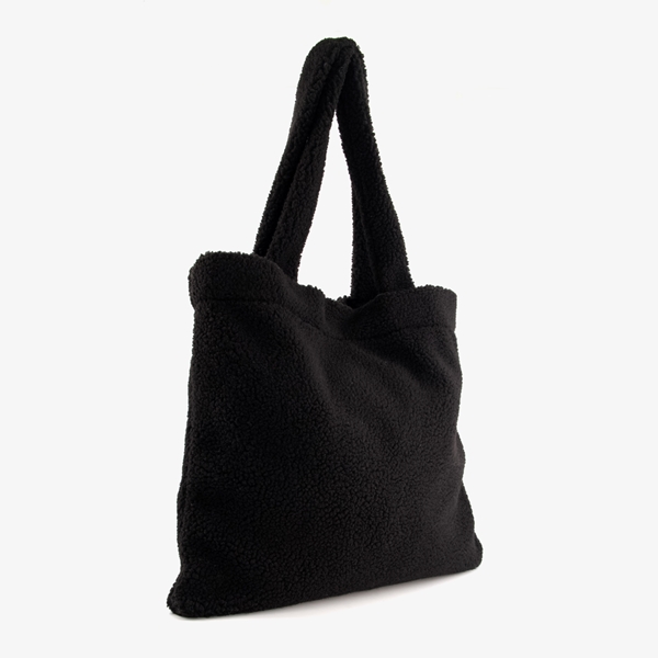 Teddy shopper tas zwart