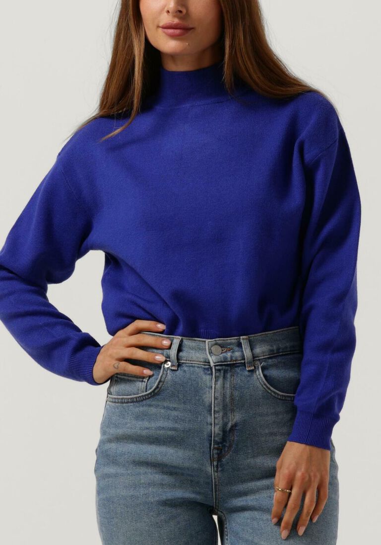 MINUS blauwe minus trui jose knit turtleneck