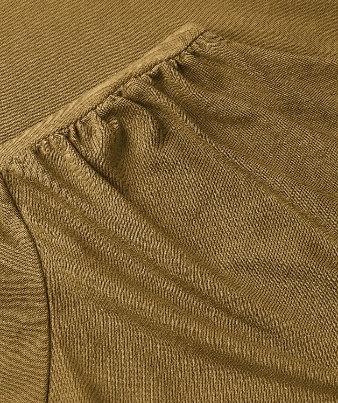 JV-LENIE slim fit top - olive green