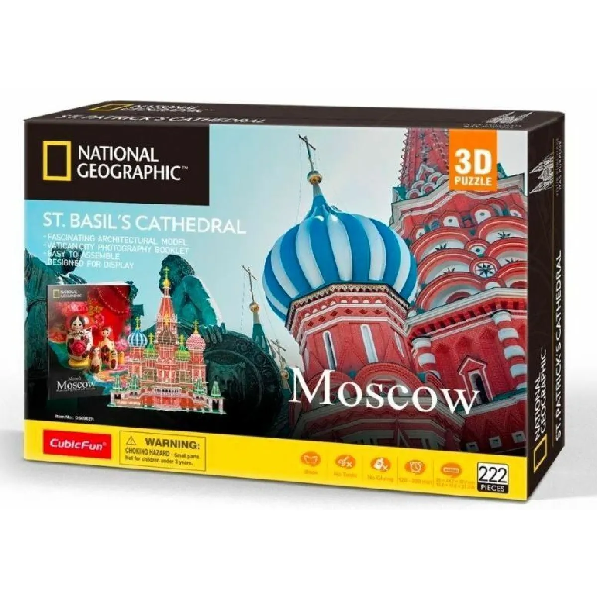 Cubic Fun Puzzle 3D National Geographic Sobór W. Bazyla