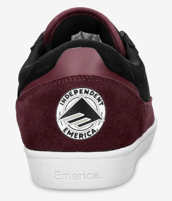 Emerica x Independent Gamma Schuh (black red)