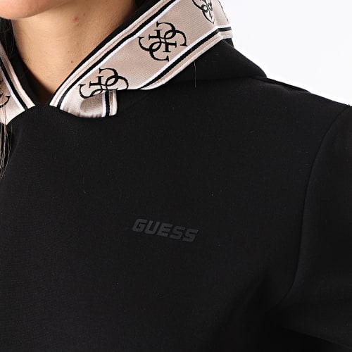 Sweat Capuche Femme V3BQ17 Noir