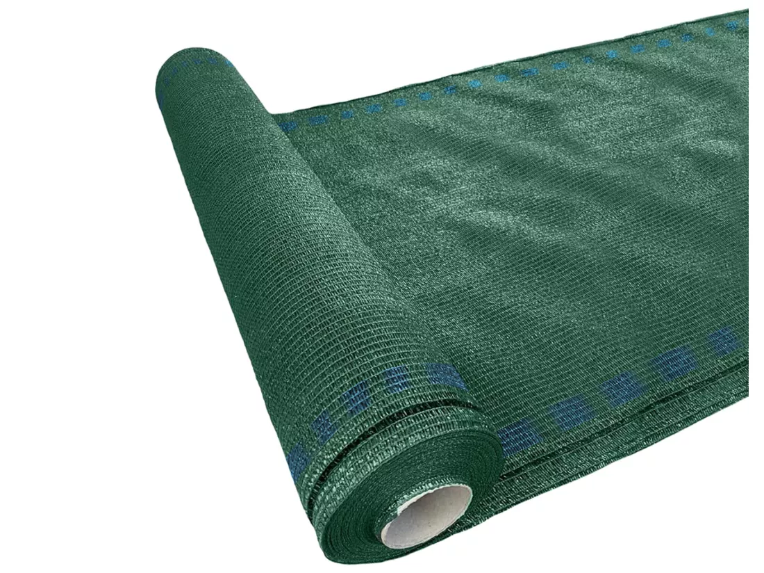 Filet d'ombrage de jardin 90% Brise-vent vert 1x25 mt