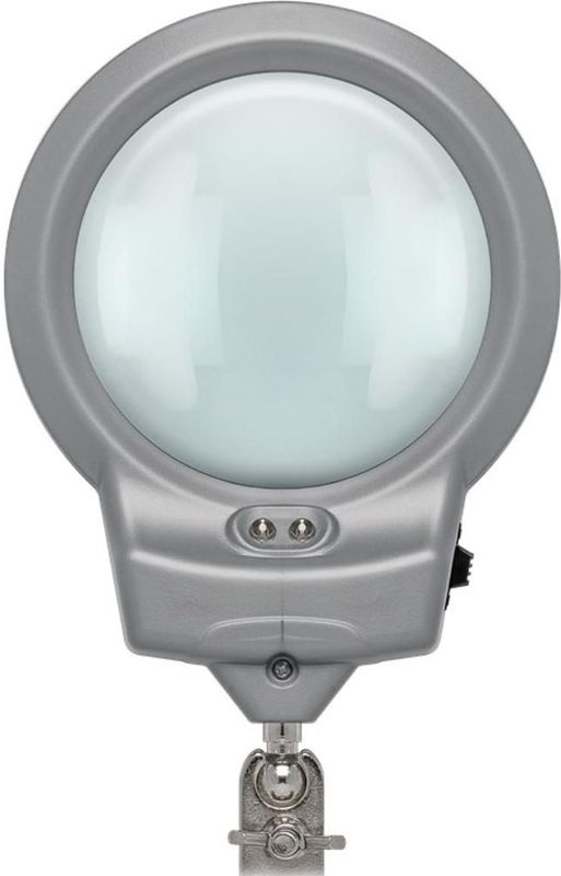 3e hand met vergrootglas met LED's, houder en spons