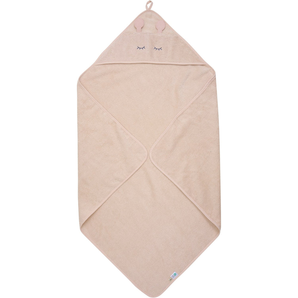 Køb Pippi Rose Dust Hooded Baby Håndklæde