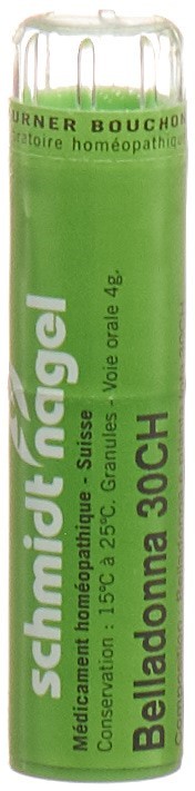 SCHMIDT-NAGEL Belladonna 30 CH<br>4 g, Granulat