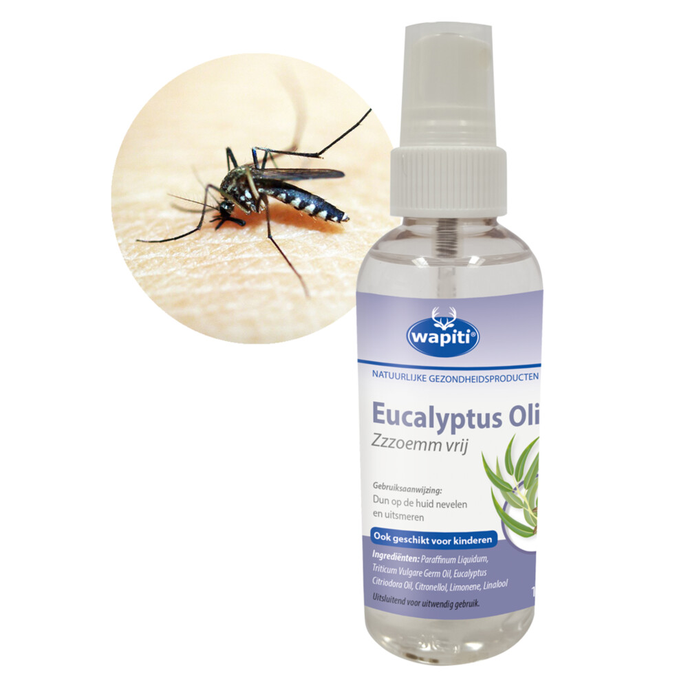 Wapiti Eucalyptus olie Zzzoemm vrij100 ml