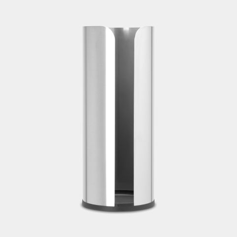 ReNew Reserverolhouder voor 3 rollen - Matt Steel
