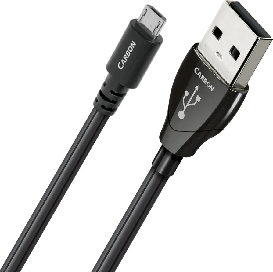 Audioquest Carbon USB vers micro USB (1,5 m) Câbles USB