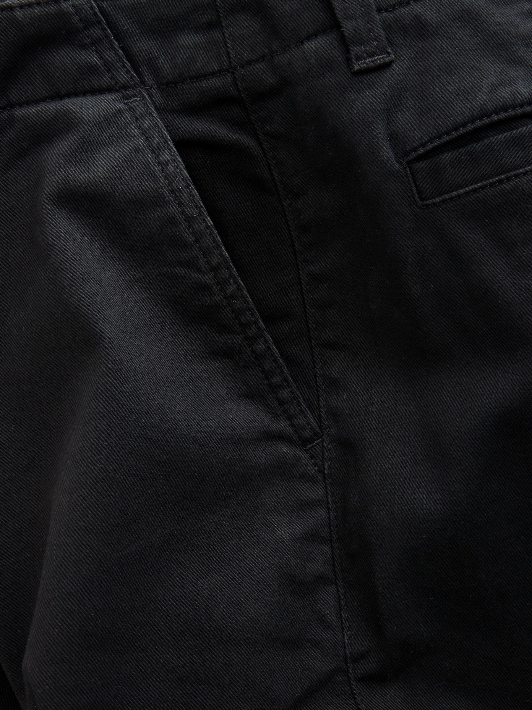 Zwart - Relaxed fit - Authentic Cotton Rich Stretch Trousers