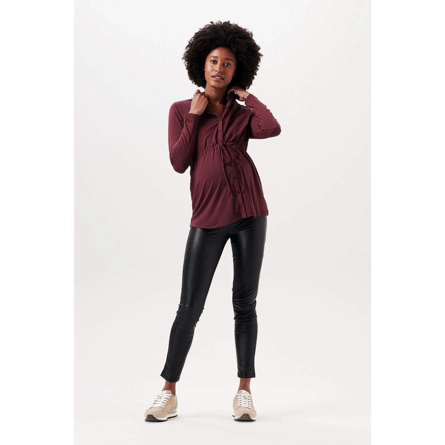 Esprit Still-Shirt Plum Brown