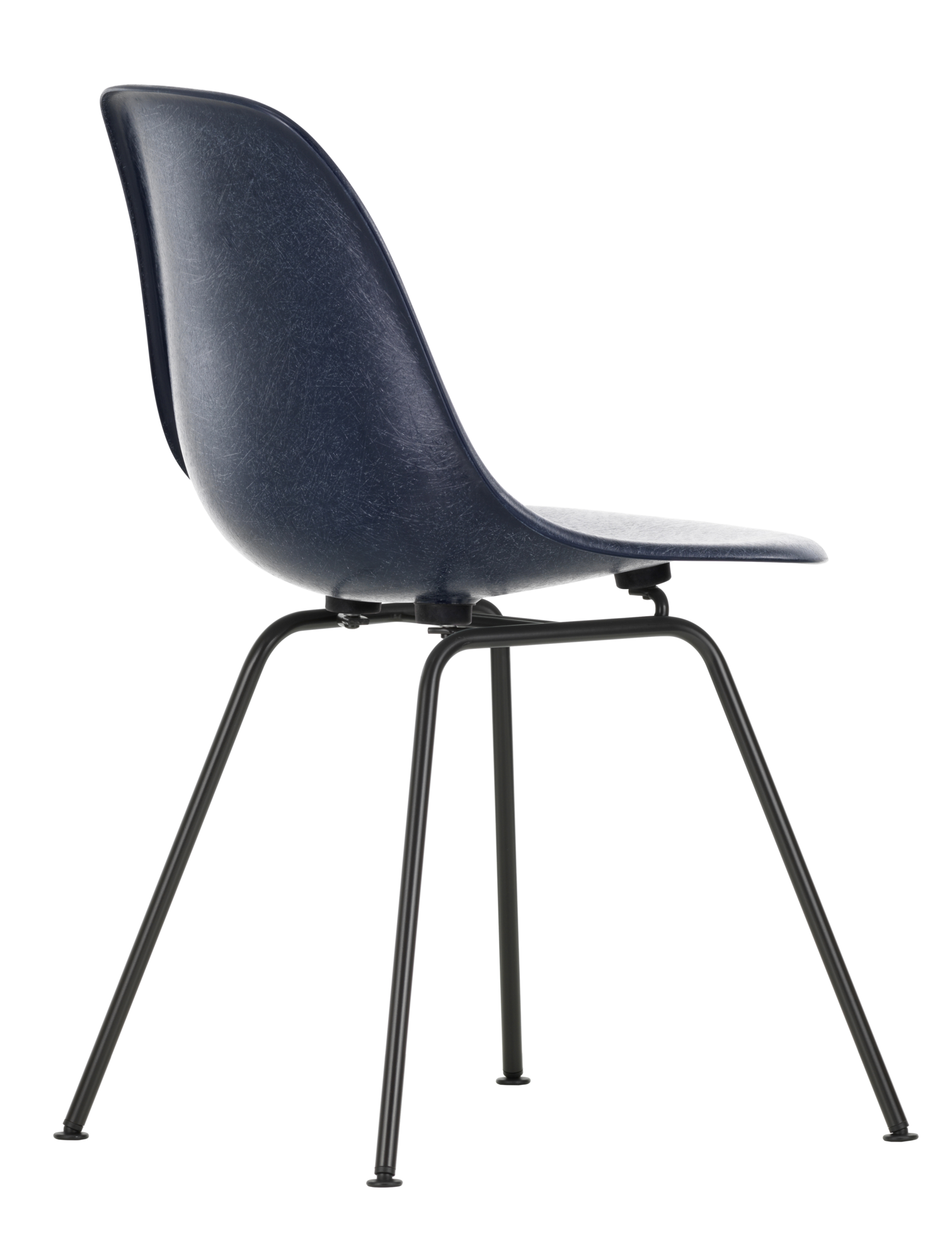 Eetkamerstoel DSX Fiber basic dark onderstel navy blue