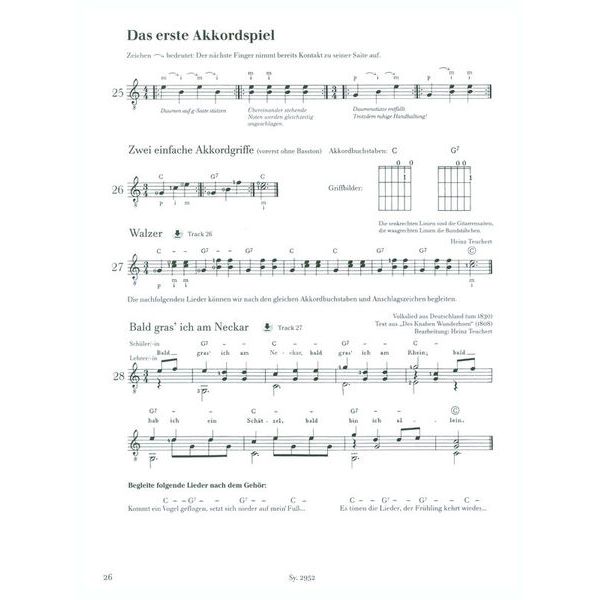 Ricordi Die neue Gitarrenschule Band 1