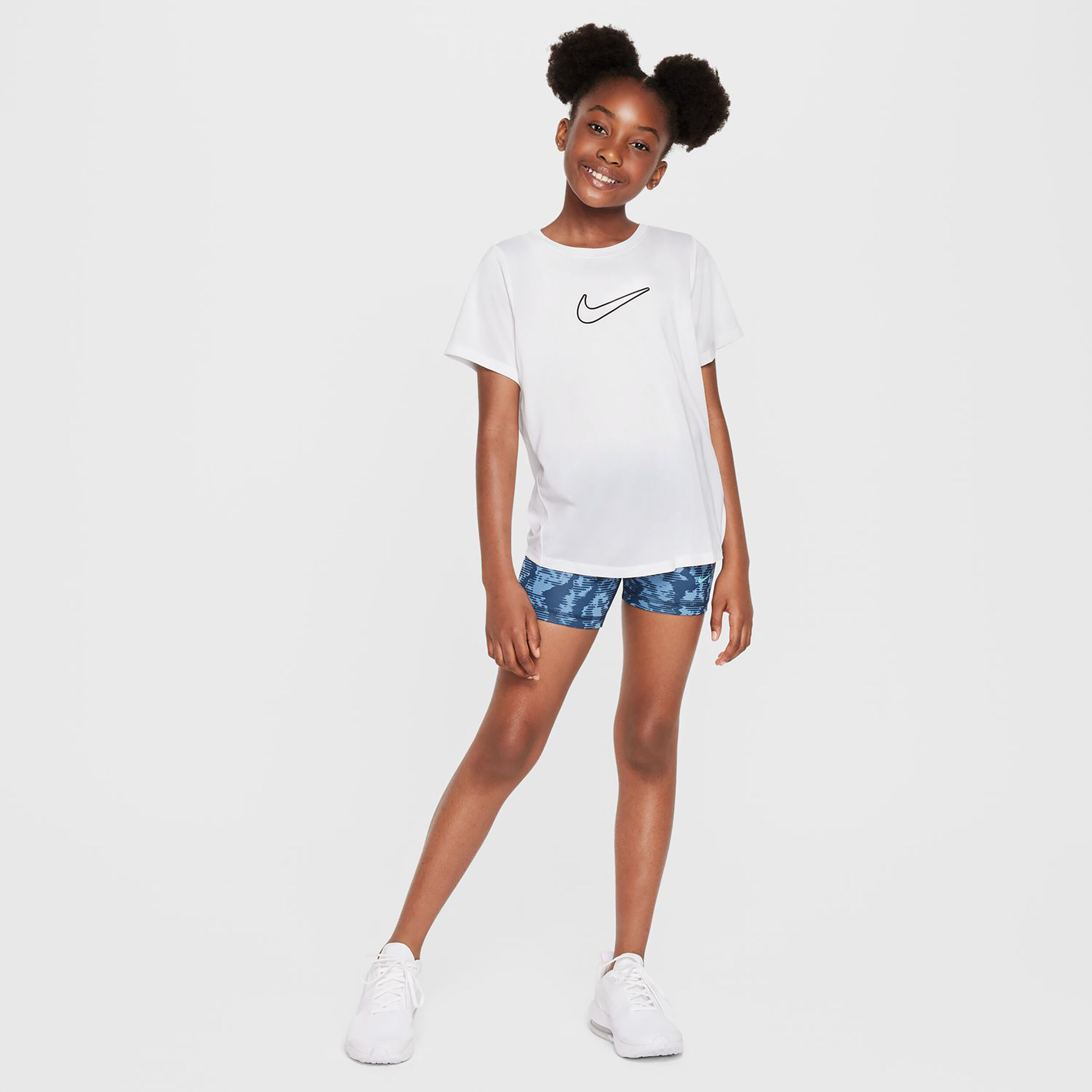 Nike One STD T-shirt Filles - Blanc
