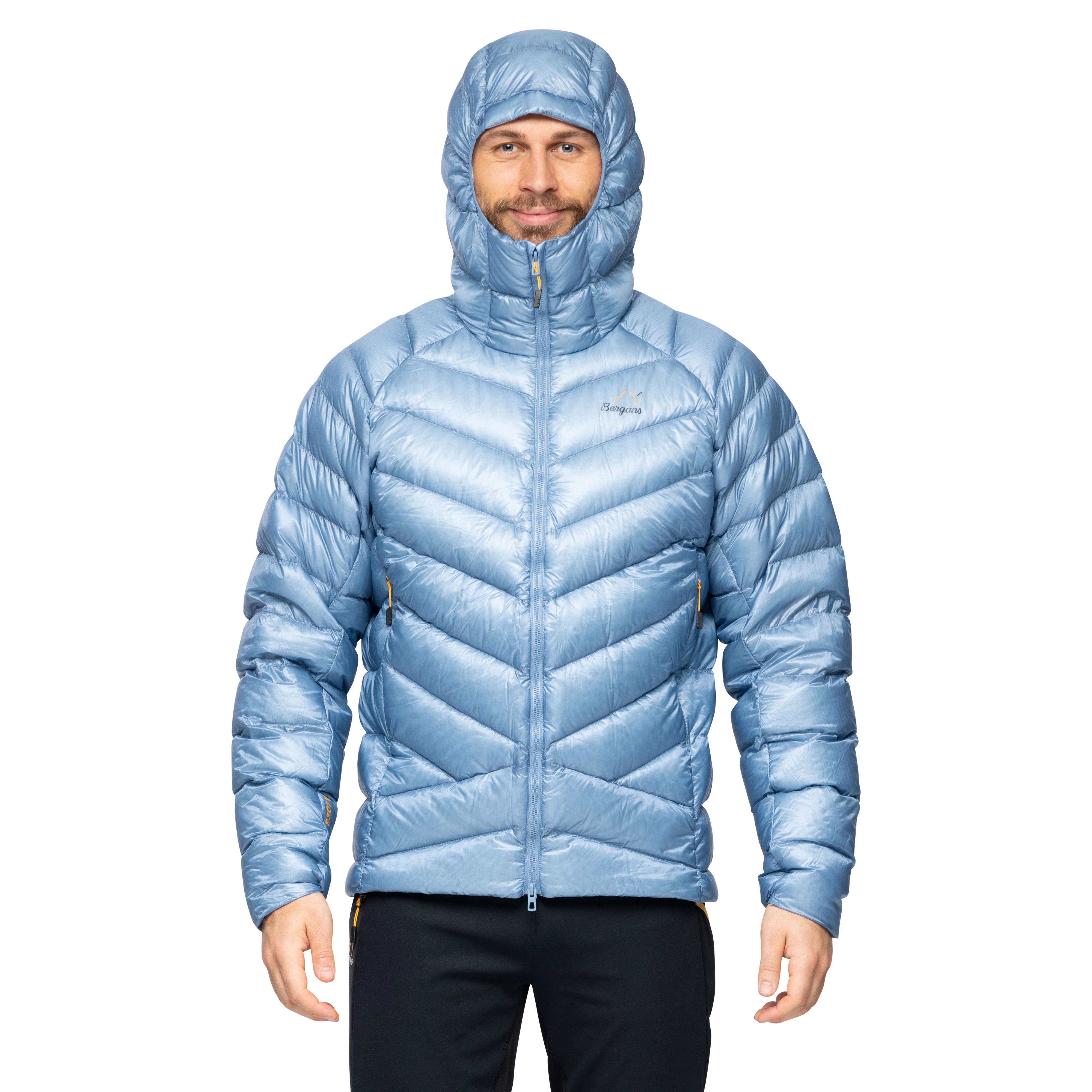 Y LightLine Weightless Down Jacket Hood Men Elemental Blue