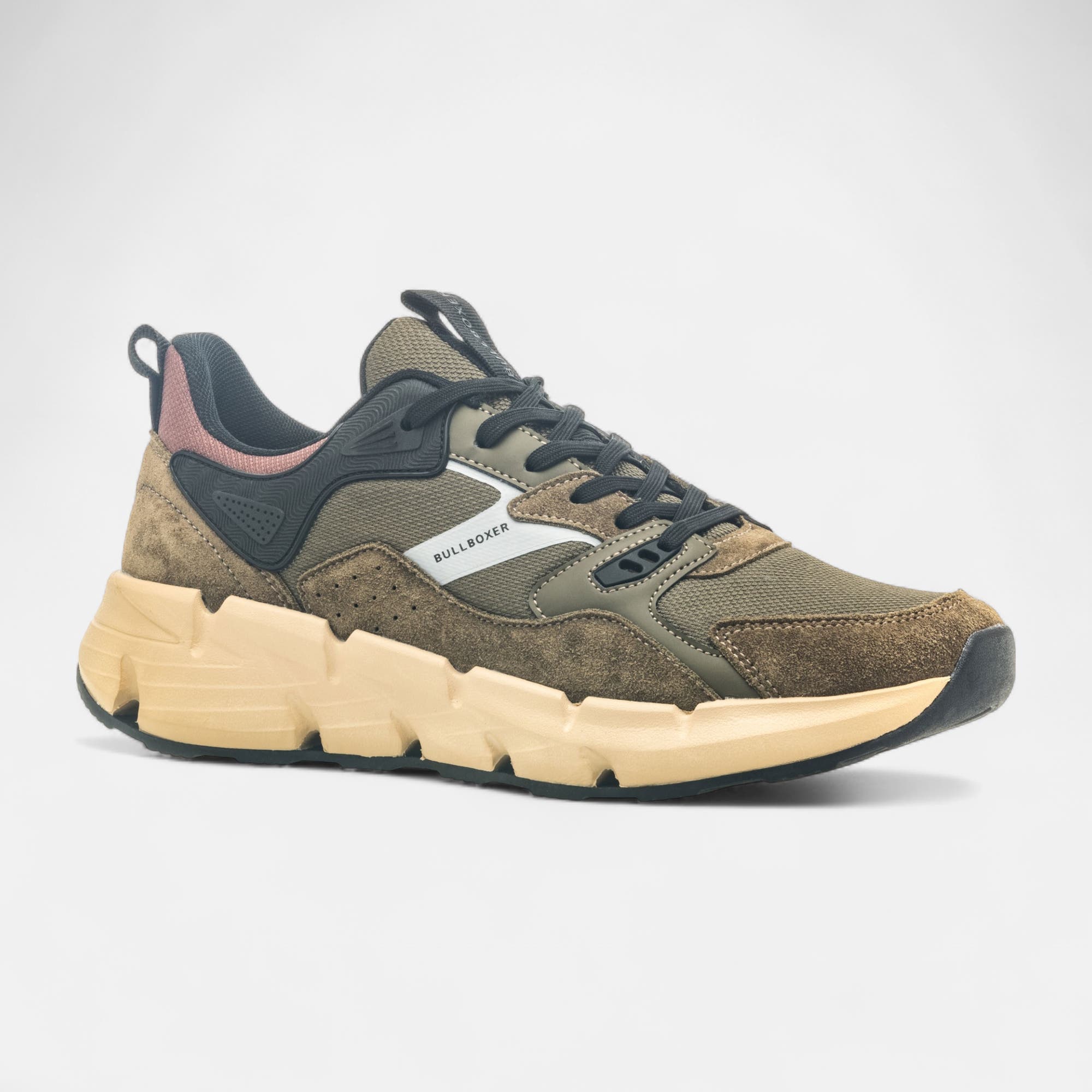 Baskets basses Homme kaki