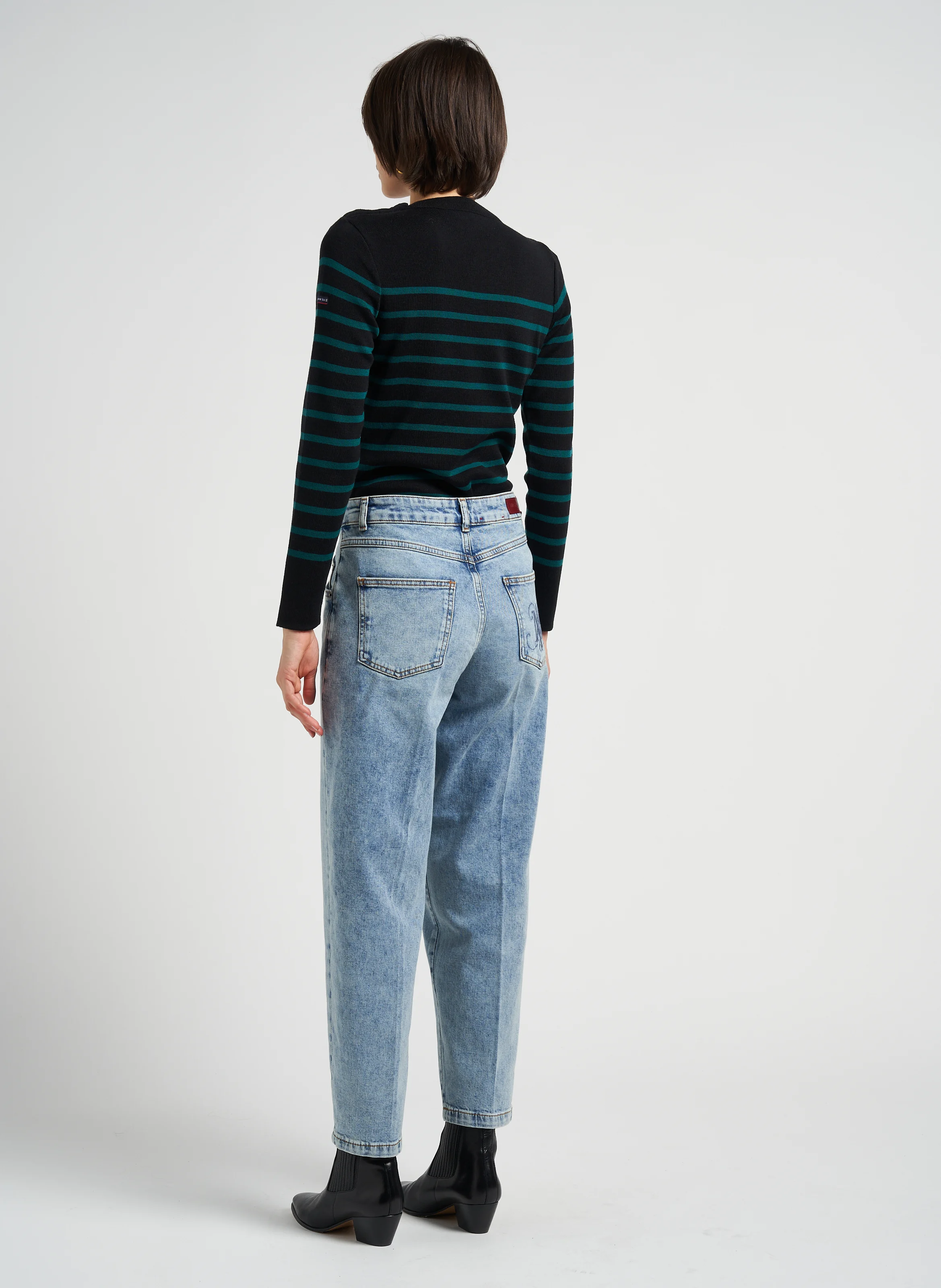 FLICORNO - Jean droit taille normale | Bleu