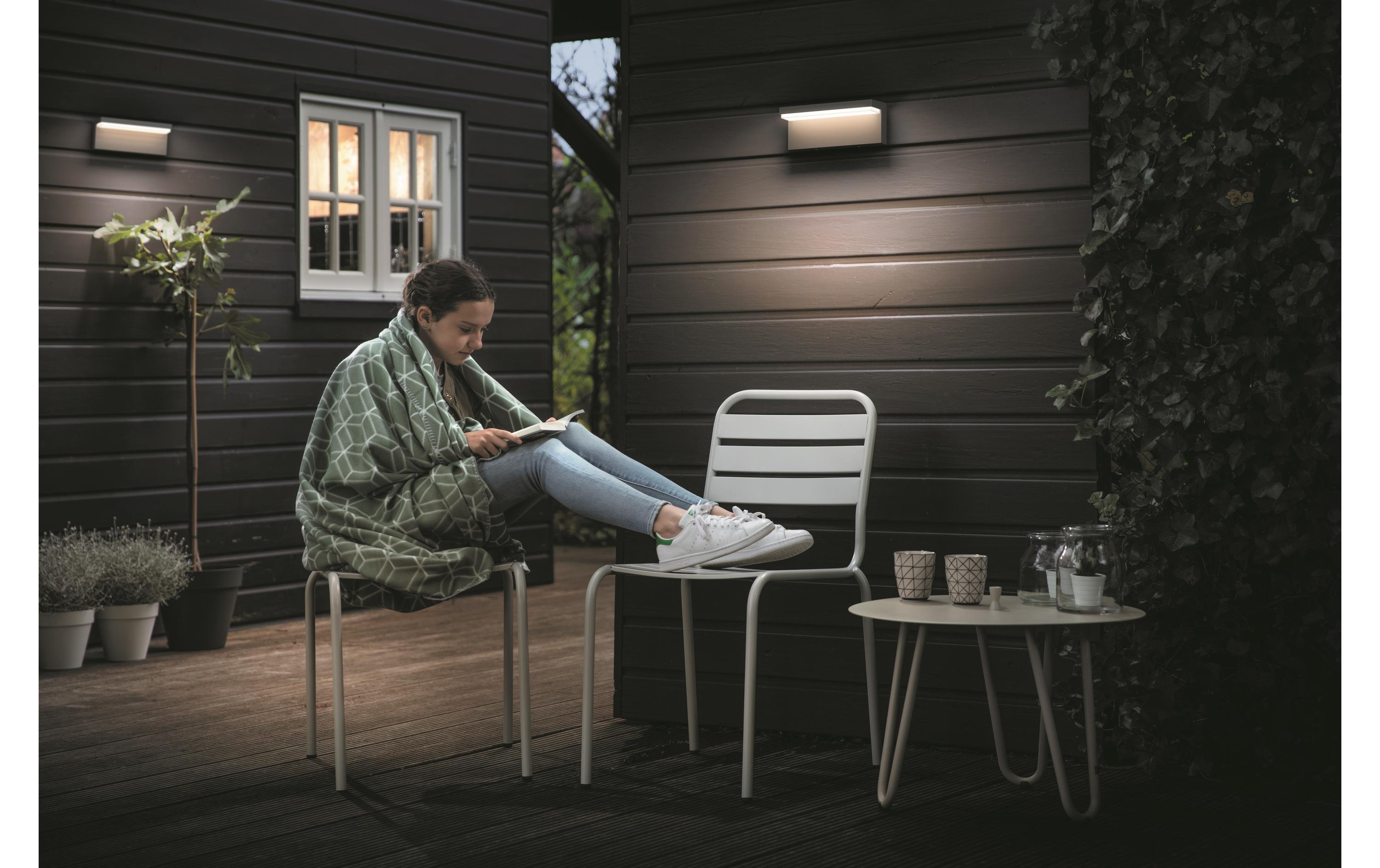 myGarden LED Wandleuchte Bustan, 1000 lm, AnthrazitLeuchte für den Aussenbereich
